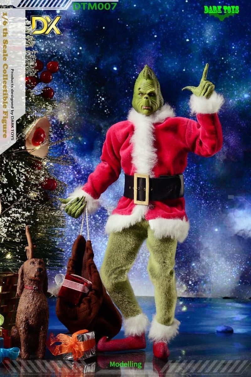 1/6 Scale The Grinch DX Collectible Figure DTM007 Dark Toys 1/6 Scale The Grinch DX Collectible Figure DTM007 Dark Toys