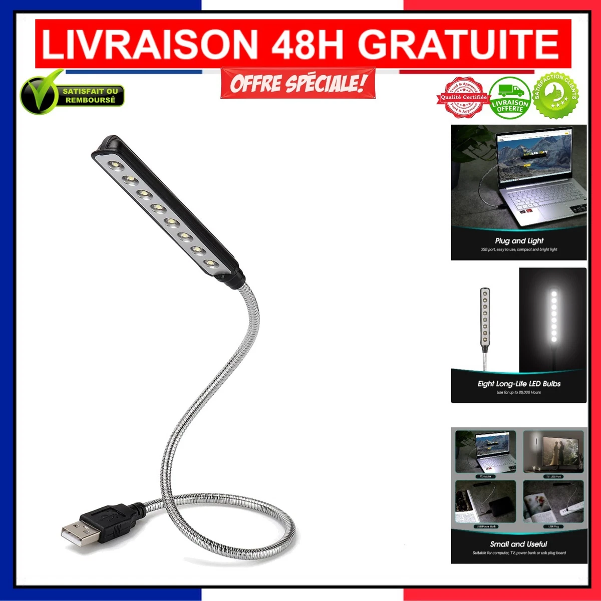 Lampe D'arme Nextorch WL21iR – Lumière + Laser Infrarouge – Montage Picatinny – Noir