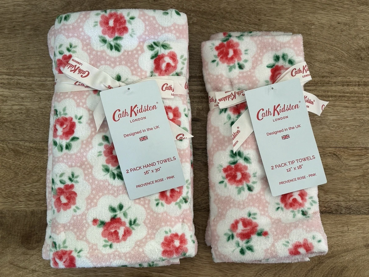 Cath Kidston Provence Rose Hand Tip Bathroom Towels NEW | eBay