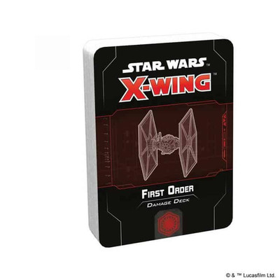 STAR WARS X-WING FIRST ORDER DAMAGE DECK ERWEITERUNG BRANDNEU