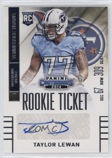 2014 Panini Contenders Taylor Lewan (Sec Row Seat) #177 Auto 1q7