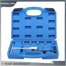 Diesel Injector Seat Cutter Set Cutter Cleaner Tool Set Carbon Remover Kit
