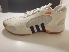 adidas D.O.N. Issue 5 Mitchell White Victory Blue Orange Men Size 11.5 #IE7799