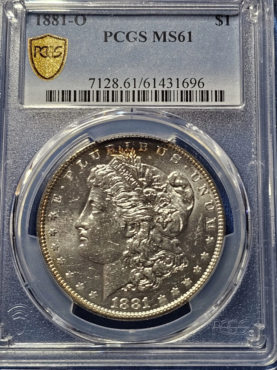 MS 61 Graded 1881 Year Morgan US Dollars (1878-1921) for sale | eBay