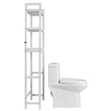 VEVOR Over the Toilet Storage 3-Tier Bathroom Shelf Rack Space Saver Organizer