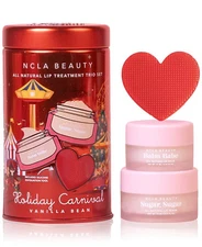 NCLA Beauty 3-Pc. Holiday Carnival * VANILLA BEAN * Lip Treatment Set   **READ**
