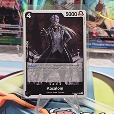 Absalom OP06-081 R Foil Wings of the Captain One Piece Card Game NM/M
