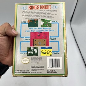 King's Knight - Nintendo (NES) - With Original Box & Sleeve