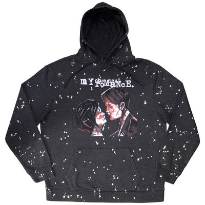My Chemical Romance Dip Dye Pullover Hoodie: Three Cheers (Black) (Wash Collecti