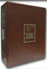 HE Harris Stamp Album Worldwide Heirloom Binder (3.5-inch, 2-post)
