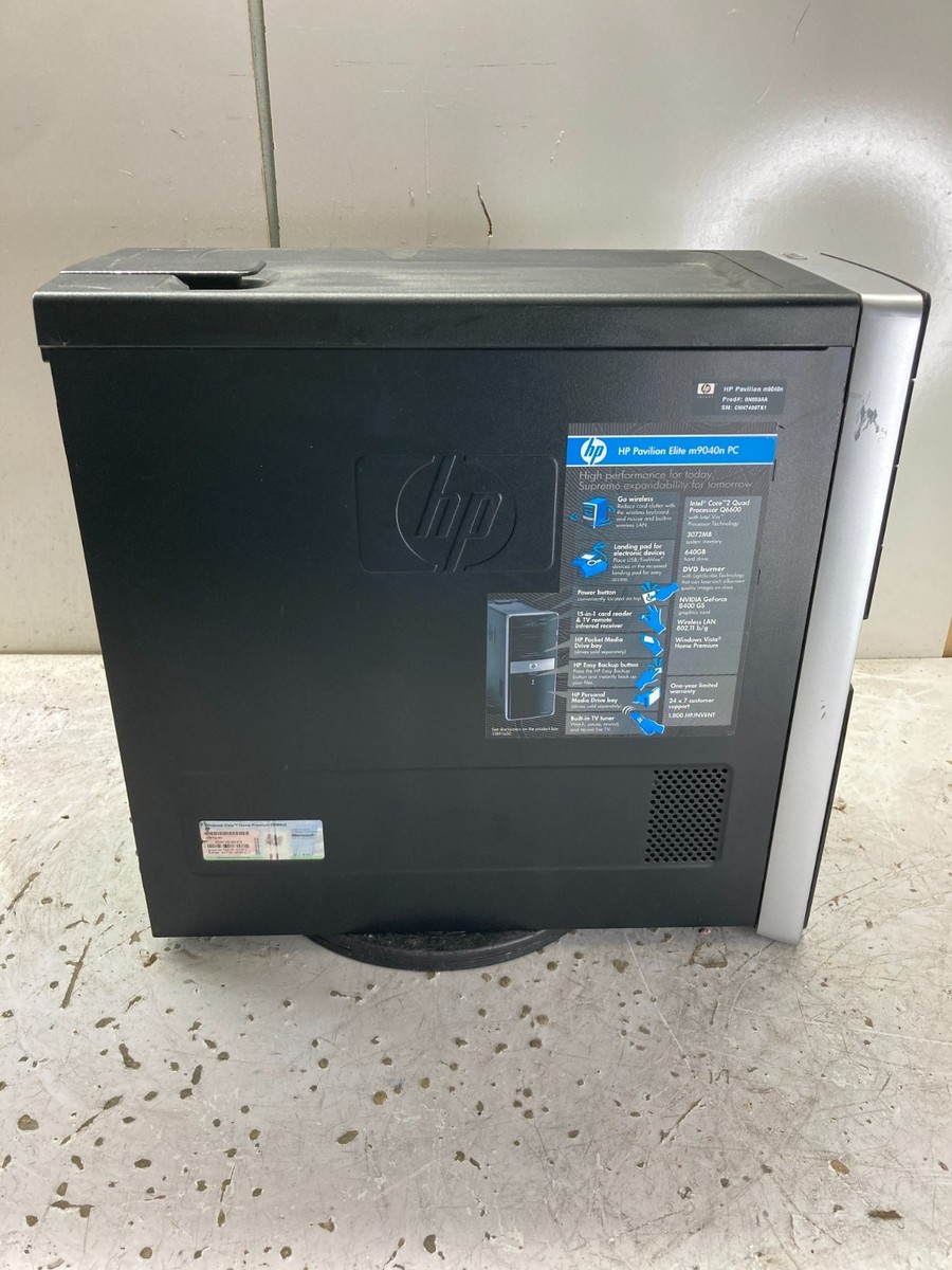 HP Pavilion m9040n Intel Core 2 Quad Q6600 2.40GHz 3GB NO HDD | eBay