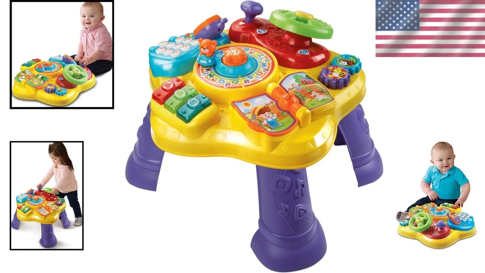 Mesa de actividades interactiva con música y colores Foto 2 de 4