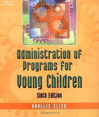 Administration of Programs for - Paperback, by Click Phyllis M. - Acceptable