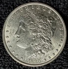 1890 Morgan Silver Dollar - 90% - Flashy - (L914)