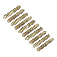 Double Ended Screws (M6x40mm) 10pcs, Hanger Bolts Self-Tapping