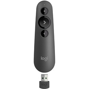 Logitech R500s Laser Presentation Remote, Bluetooth, USB-A Receiver, Presentatio - Picture 1 of 8