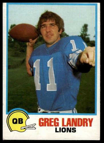Greg Landry #12 1978 Topps Holsum card