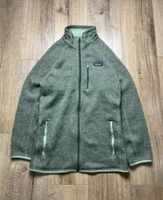 Patagonia Better Men's Sweater Jacket Matcha Green Size L