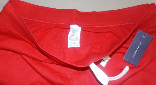 Tommy Hilfiger Red Sleepwear Lounge Shorts Drawstring Cotton Blend Mens XL - NWT - Photo 6/7
