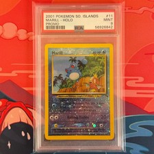 PSA 9 Marill Holo 11/18 Southern Islands Promo Pokemon on eBay