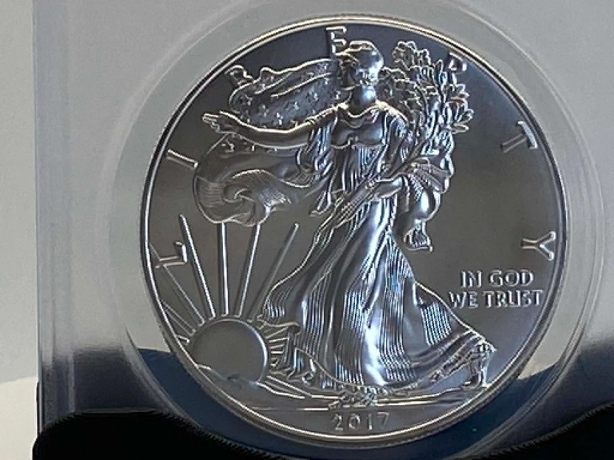 ANACS Certified American Eagle MS 69 Silver Bullion Coins for sale