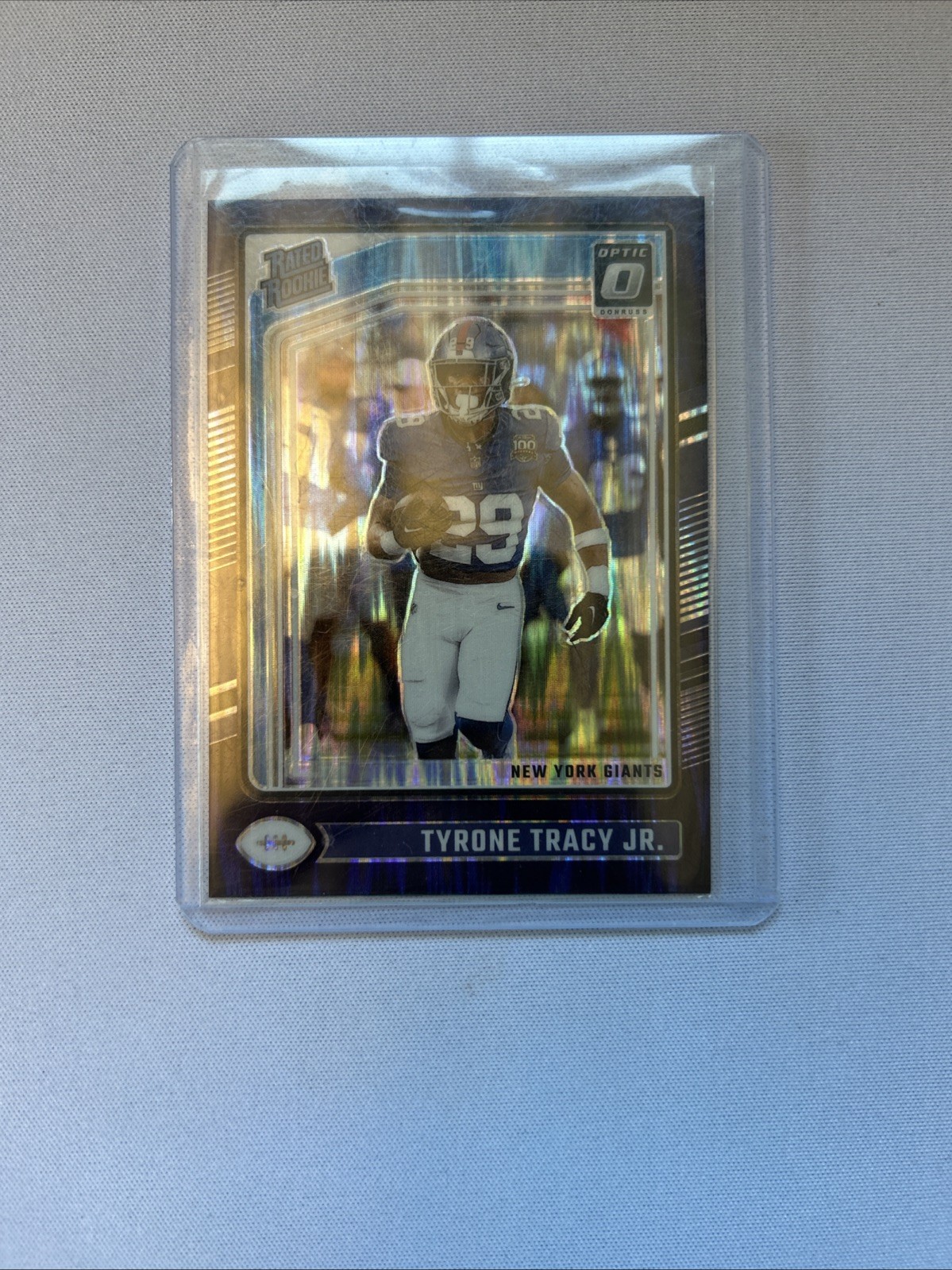 2024 Donruss Optic Tyrone Tracy Jr. #259 Purple Shock Rookie RC New York Giants