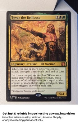Tyvar the Bellicose #48 - March of the Machine: The Aftermath - MTG - NM
