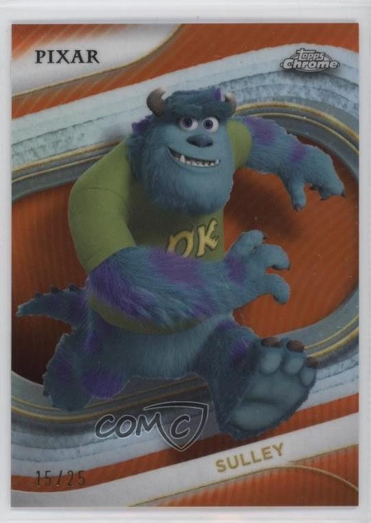 Sulley 2025 Topps Chrome Disney #DI-20 Disney Icons Price Guide