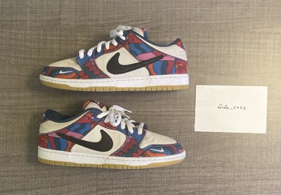 Nike SB Dunk Low Parra  Abstract Art  Size 10.5 