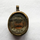 RELIQUARY WITH 2 RELIC ST. FIDELIS MARTYR + ST JOSEPH OF LEONESSA FRANCISCAN ORD
