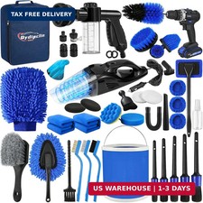 Qydipclin 45pcs Car Detailing Kit Car Detailing Brush Set Car Wash Cleaning Ki Qydipclin 45pcs Car Detailing Kit Car Detailing Brush Set Car Wash Cleaning Ki
