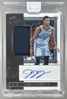 Jaren Jackson Jr 2019 Panini One and One #JA-JJJ GU Jersey Patch Auto 3/99