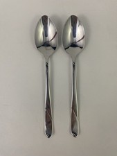 JA Henckels Zwilling Milena Set of 2 TEASPOONS 6.5” Stainless Glossy 18/10