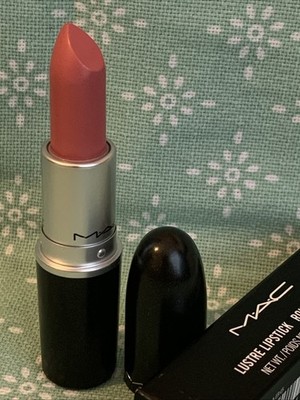 MAC LUSTRE Lippenstift Rouge A Levres GIDDY Medium Pink Tone Pearl Shine Rare Shade