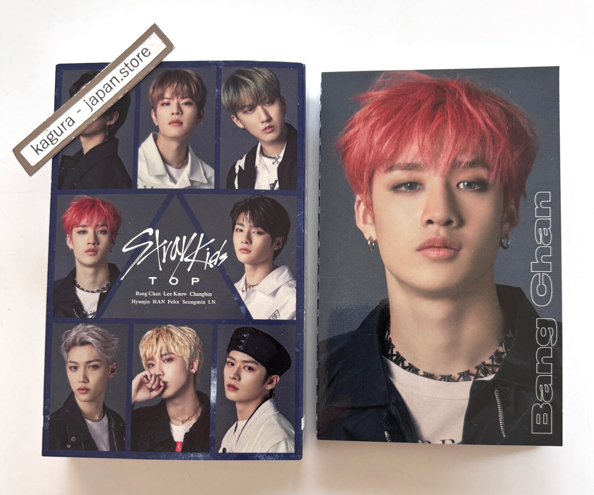 Stray Kids TOP Japanese ver. Cassette Tape + Accordion Photocard