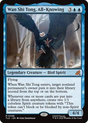 Wan Shi Tong, All-Knowing M 98 Non-Foil MTG TLA Magic