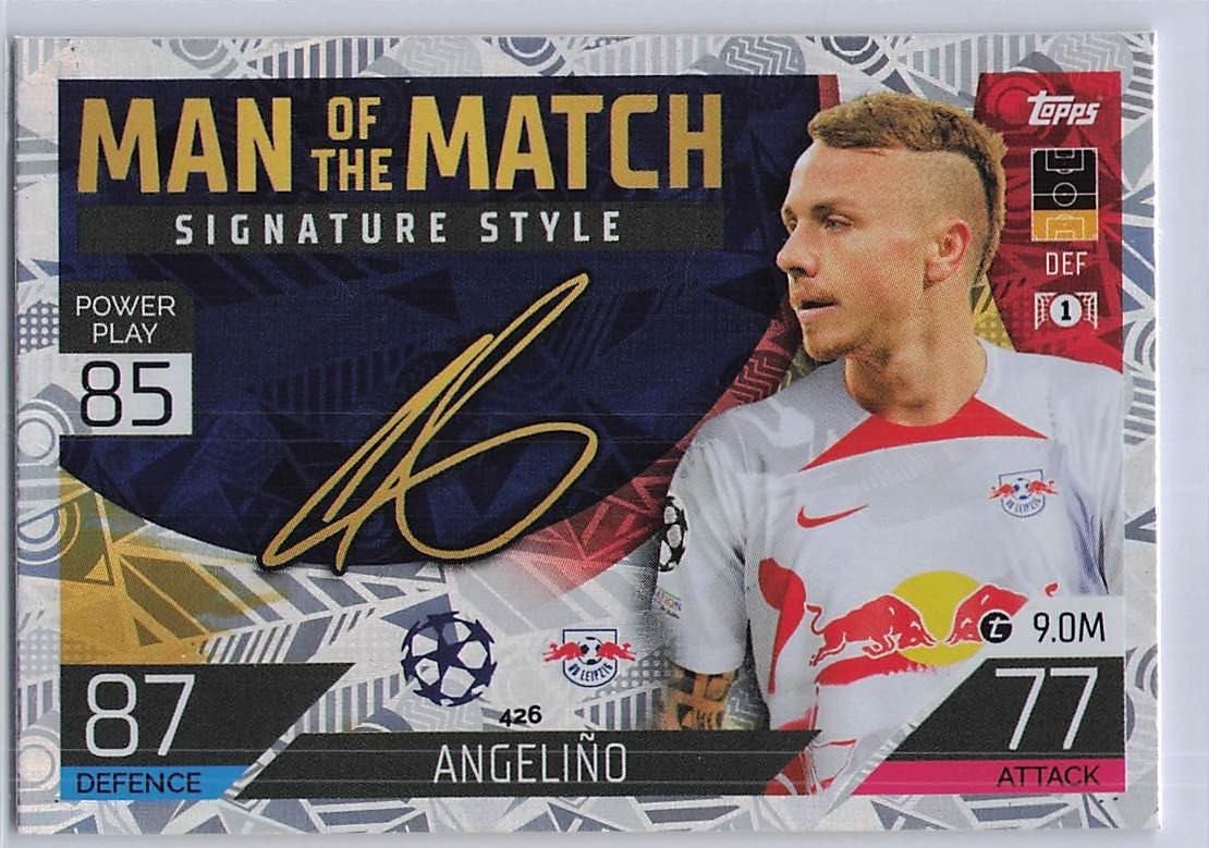 2022-23 Topps Match Attax UEFA Champions & Europa Leagues #426 Angeliño