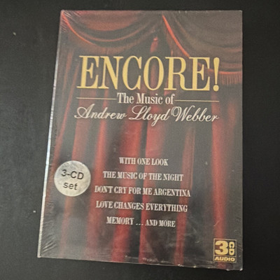 Andrew Lloyd Webber Encore! CD Silva Screen 2005 3 Disc Compilation