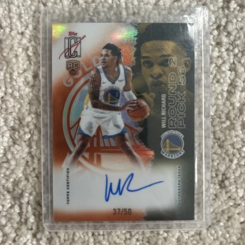 2025 Topps Signature Will Richard Orange (RAW)