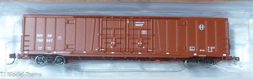 Coche de cerveza BLMA Models N #18063 (Rd #780847) Santa Fe / BNSF (tronco redondo) Bx-166 60' | Zustand: New