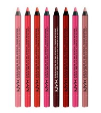 NYX Slide On Glide On Stay On Waterproof Color Lip Pencil - CHOOSE YOUR SHADE
