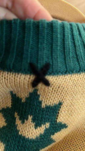 Obermeyer Junior Size 10 Reindeer Knit Ski Sweater - Picture 10 of 10
