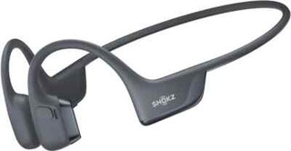 Shokz OpenRun Pro 2 Bone Conduction Sports Headphones Black SB820 No Box VG