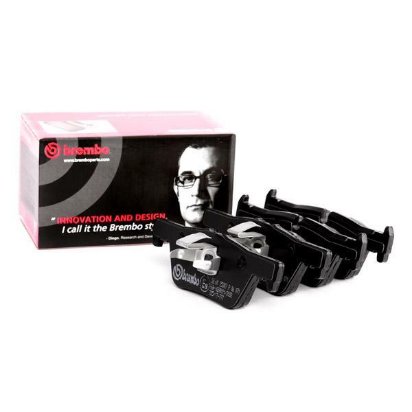 Plaquettes arrière Brembo P 06 071 à friction thermique stable pour BMW X3
