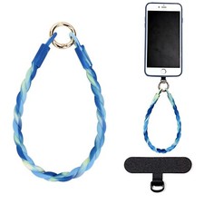 Gradient Silicone Phone Wrist Strap, Cellphone Lanyard with Tether Tab, Elast...