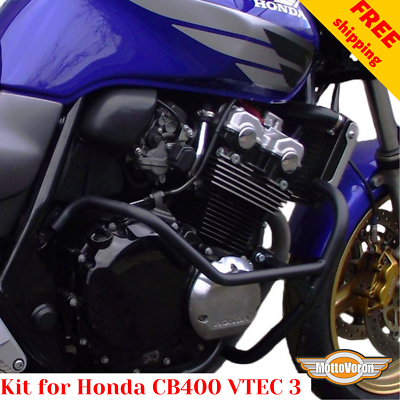 For Honda CB 400 SF Rear rack CB400SF VTEC 3 Engine guard Kit NC