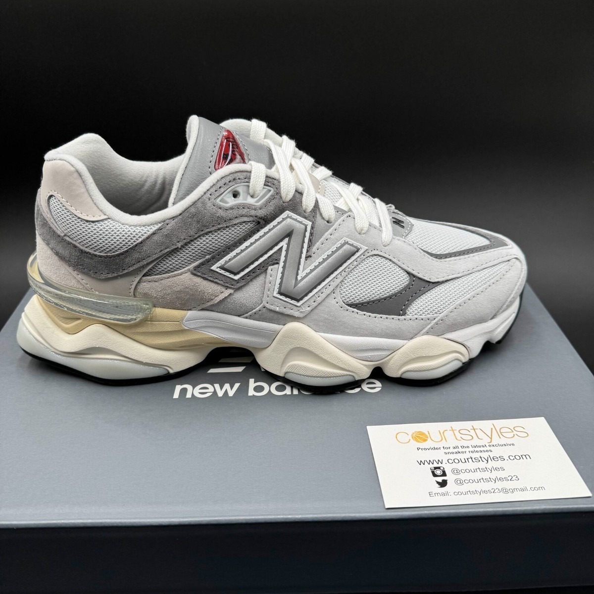 靴 NEW BALANCE U9060GRY(24) New Balance 9060 Rain Cloud Grey U9060GRY Mens Womens GS New