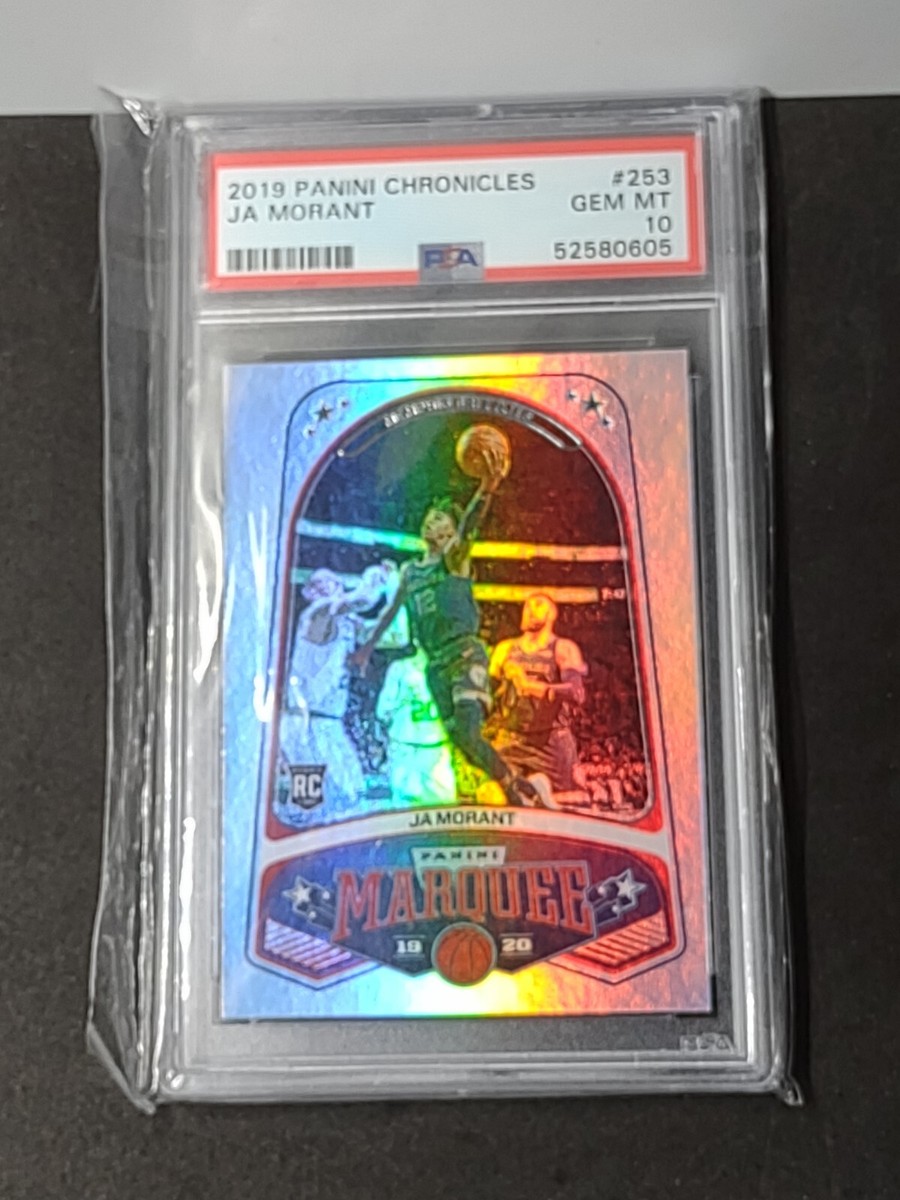 2019 Panini Chronicles PSA 10 Gem Mint 10 Ja Morant Rookie 2019 Panini Chronicles PSA 10 Gem Mint 10 Ja Morant Rookie