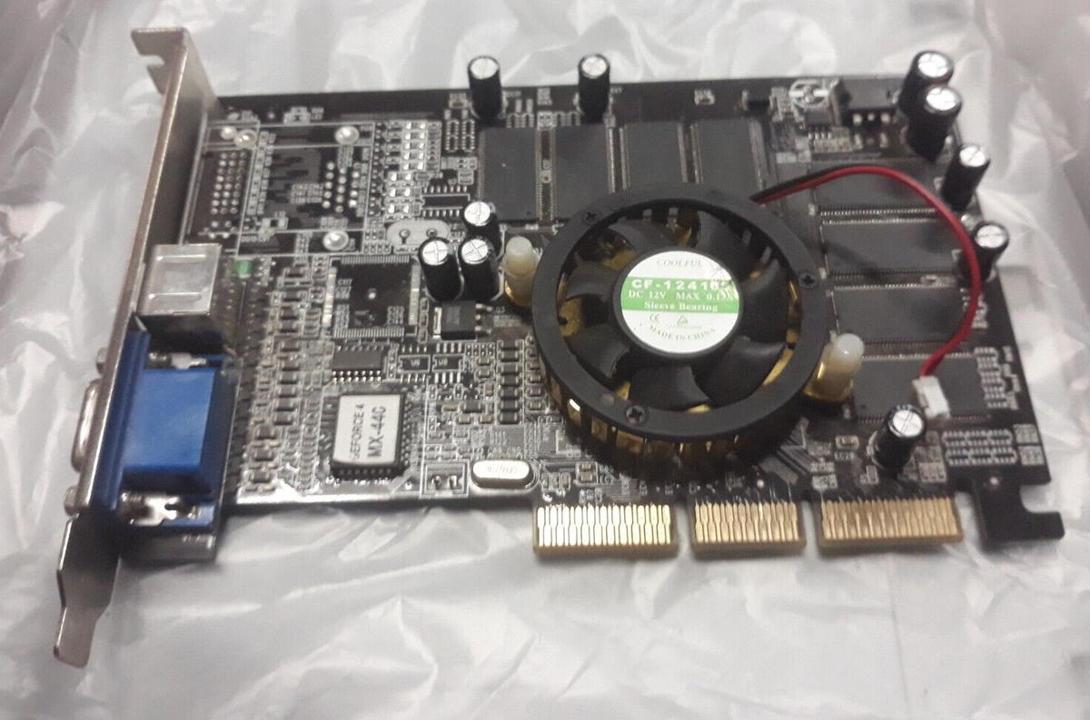 NVIDIA GeForce4 MX440 64MB DDR 128bit AGP TV Out | eBay