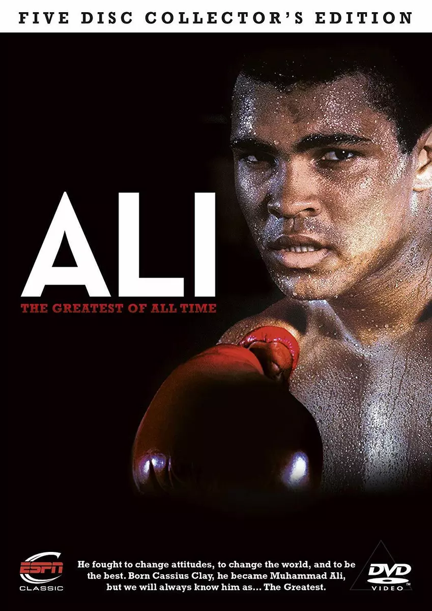 Muhammad Ali The Greatest of All Time 5 DVD Collectors Edition Boxing (9 hours) | eBay